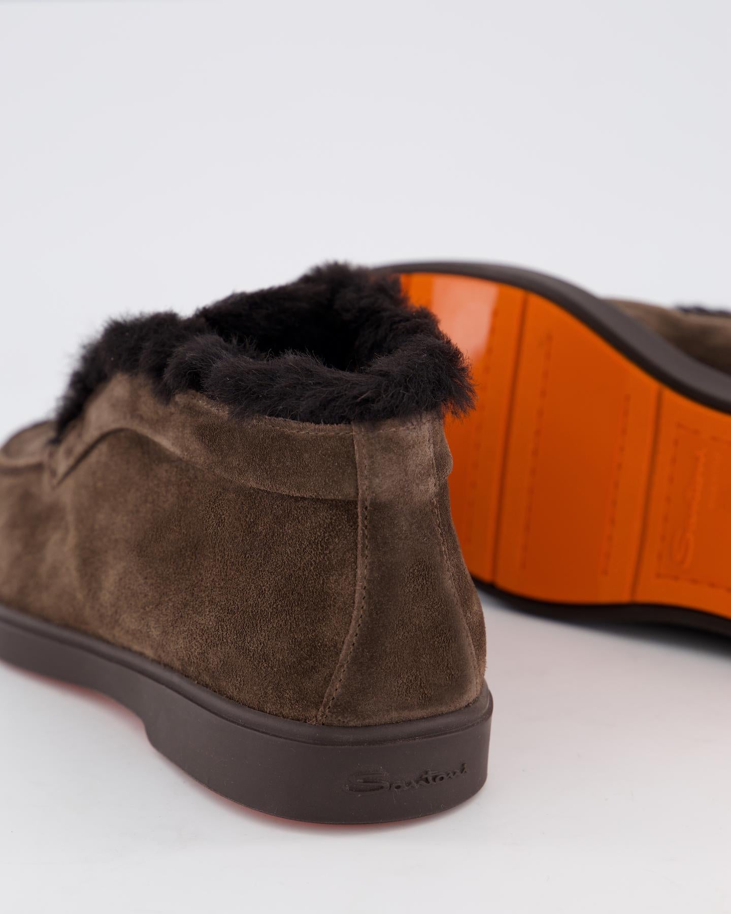 Dames Fortune Fur Loafer Bruin