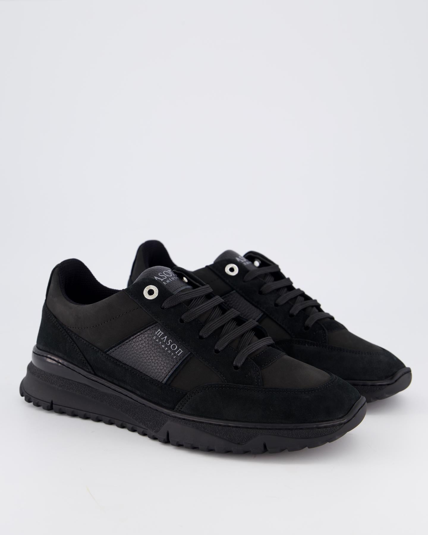 Heren Tia Runner Sneaker Zwart