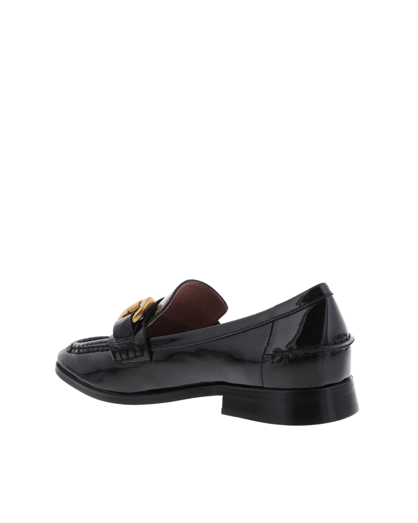 Dames Drew Naplack Loafer Zwart