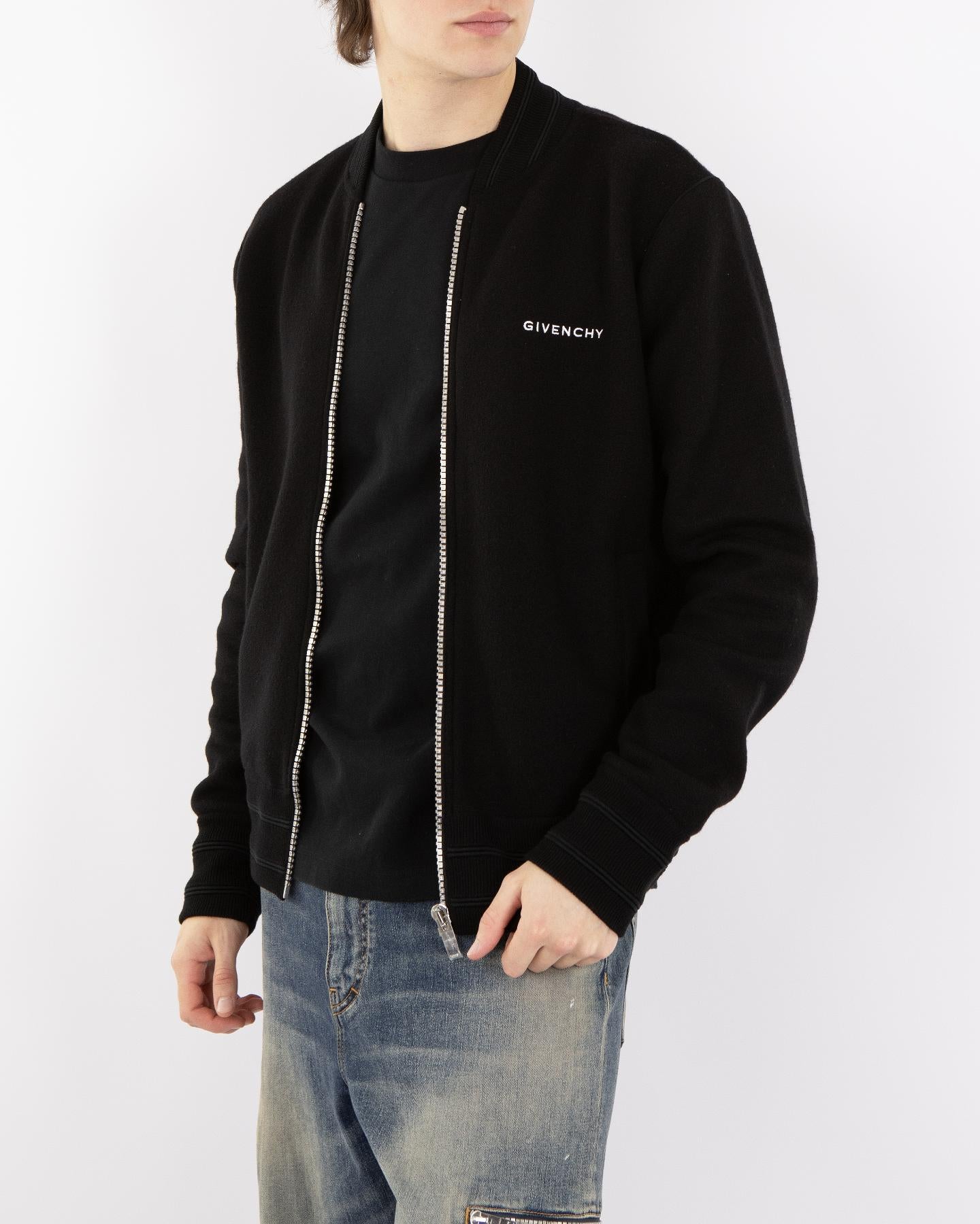 Heren 4G Stars Bomber Zwart