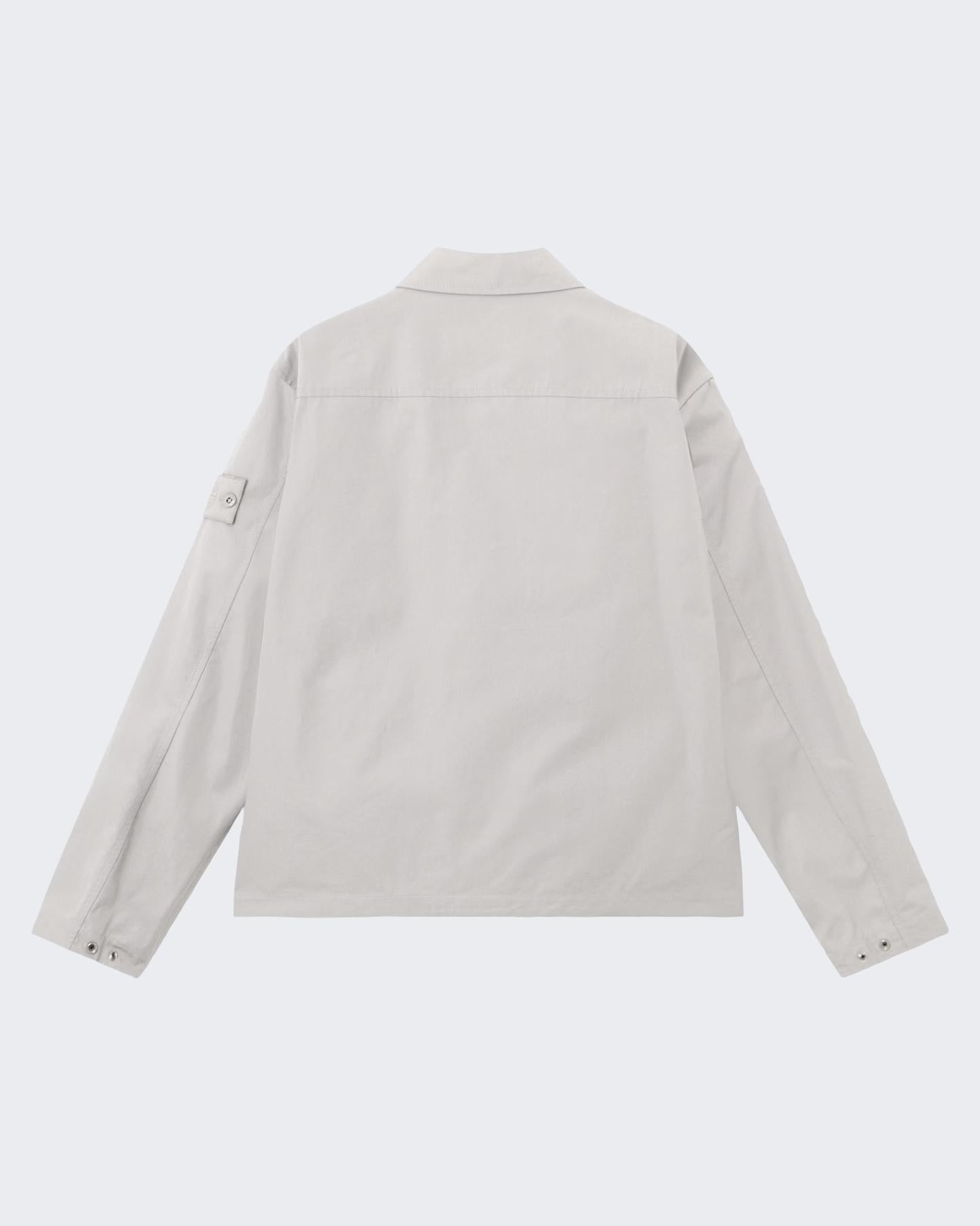 Heren Cotton Ghost Overshirt Beige