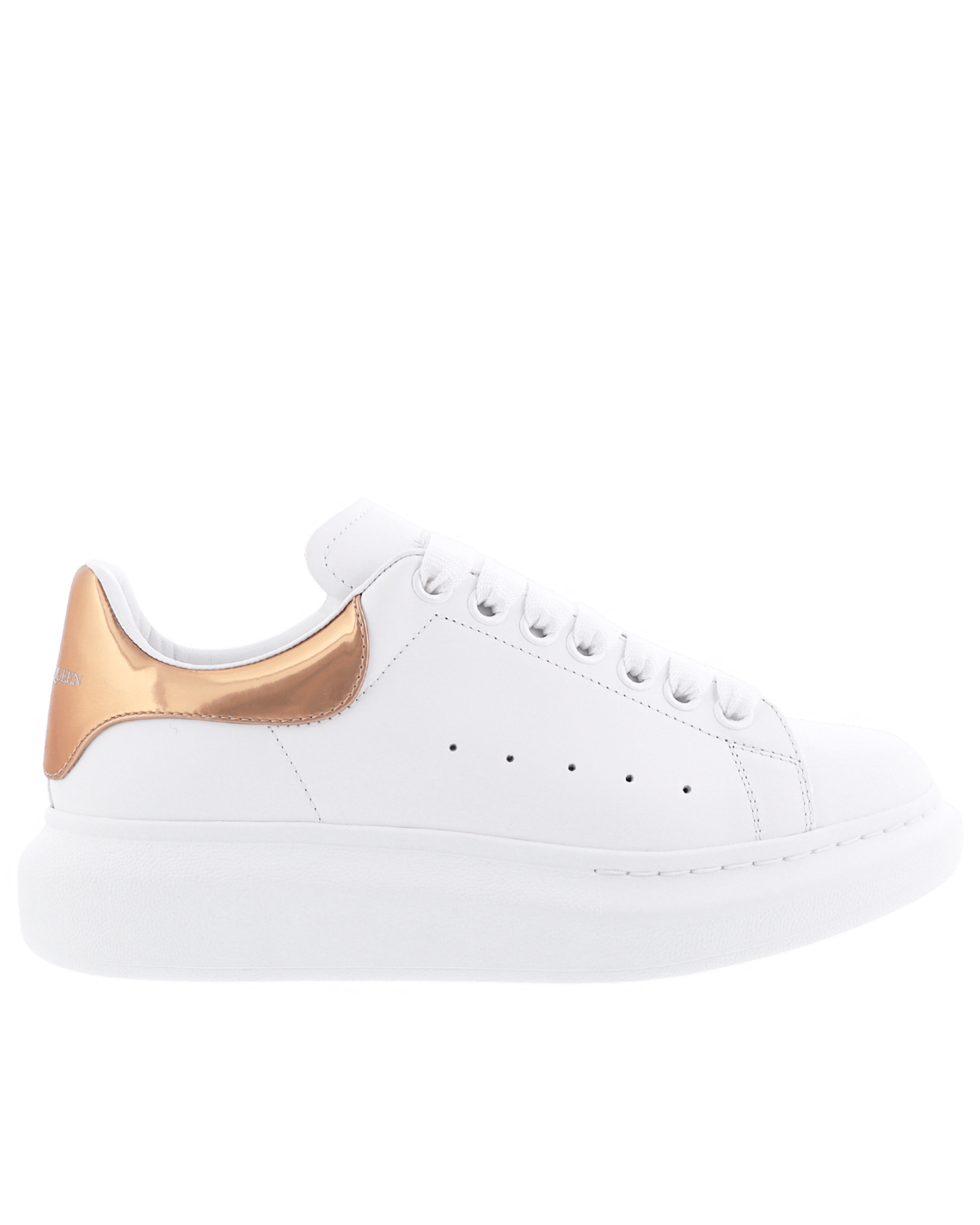 Dames Oversized Sneaker wit/shine