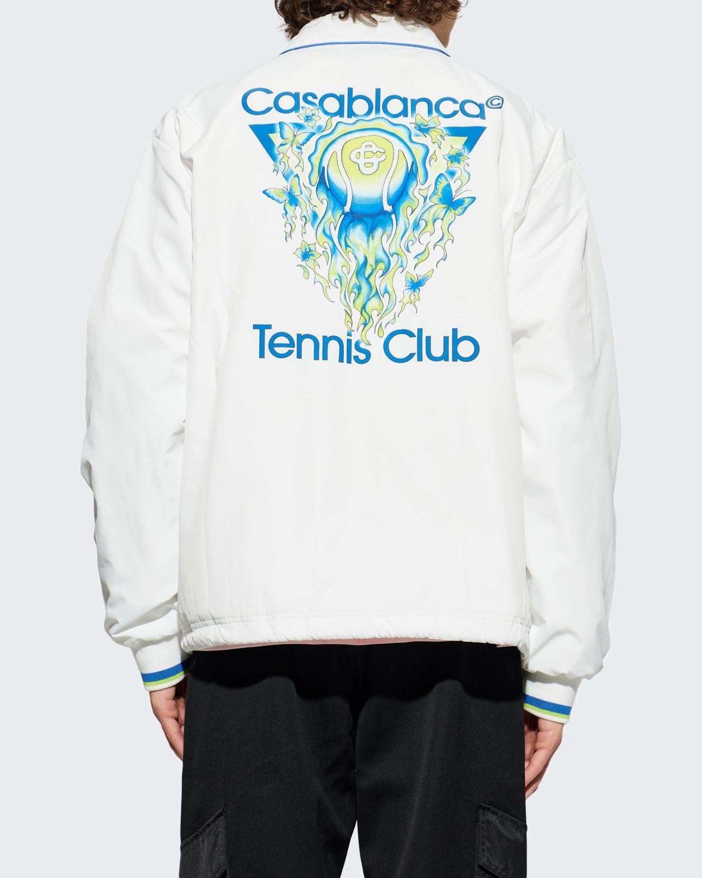 Heren Printed Coach Jacket