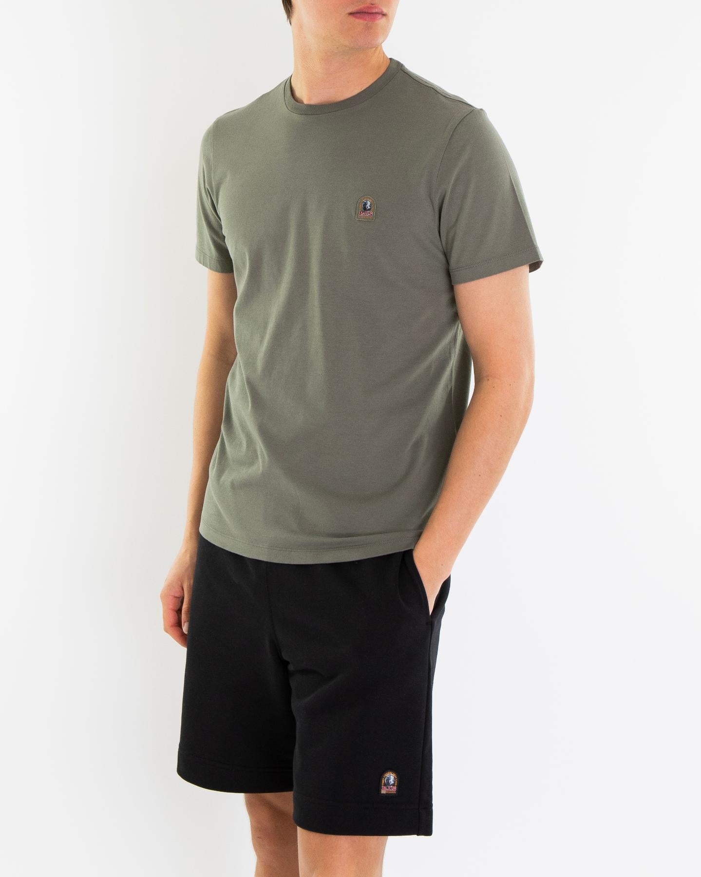 Heren Patch T-Shirt Groen