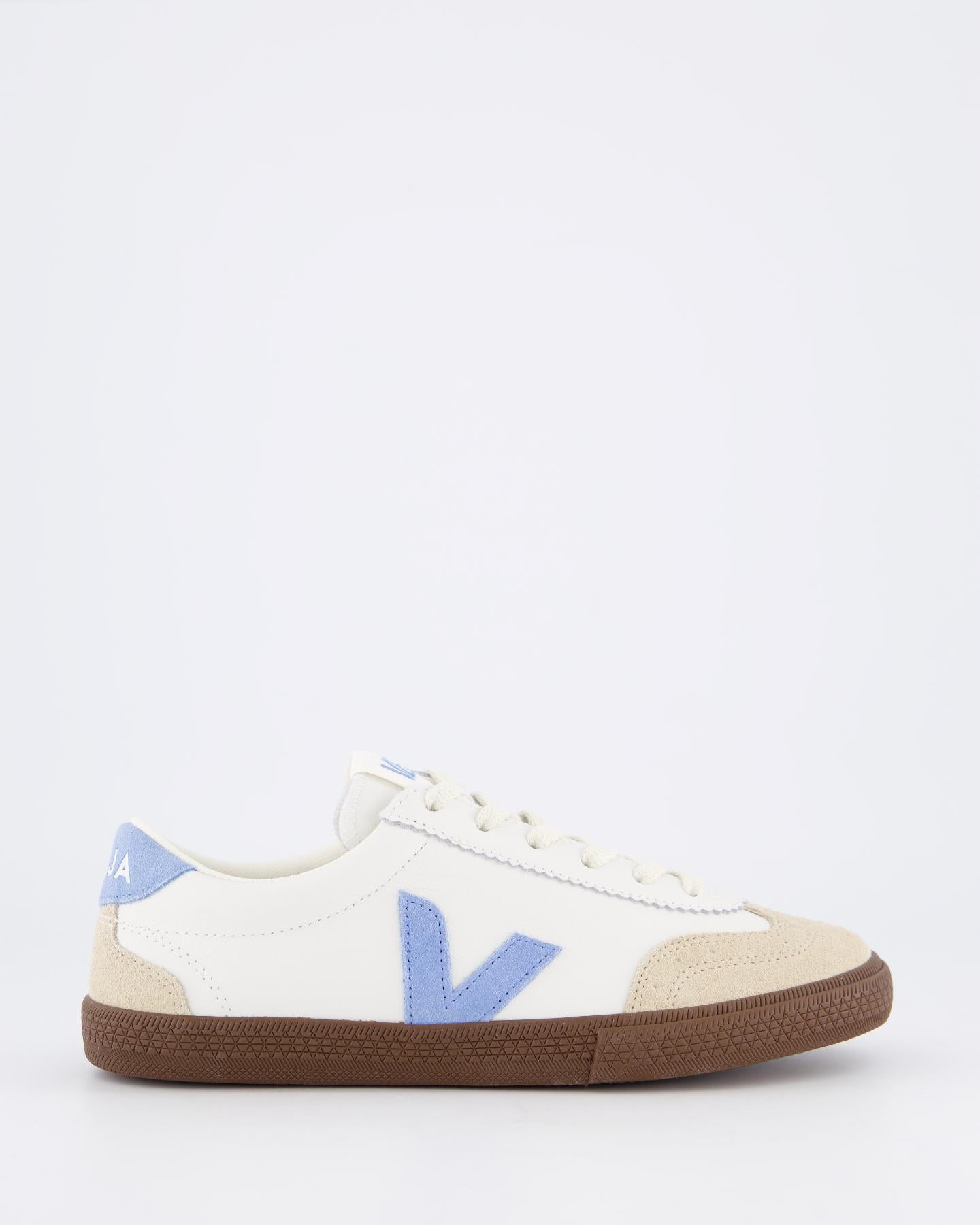Dames Volley Sneaker Wit/Blauw