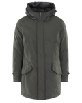 Woolrich Herren Polar High Collar Parka Grau