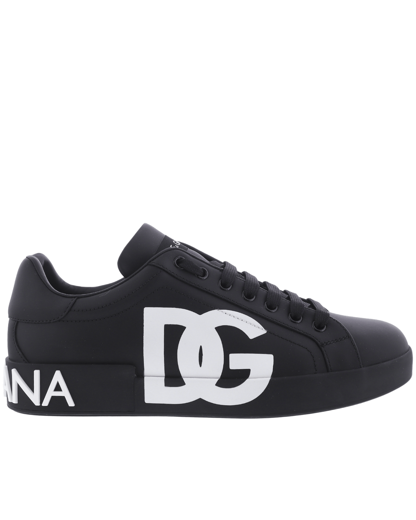 Heren Portofino Sneaker DGLogo Zwart