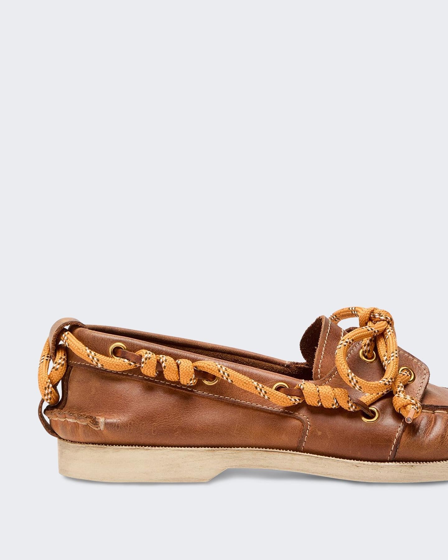 Dames Boat Mocassin Bruin