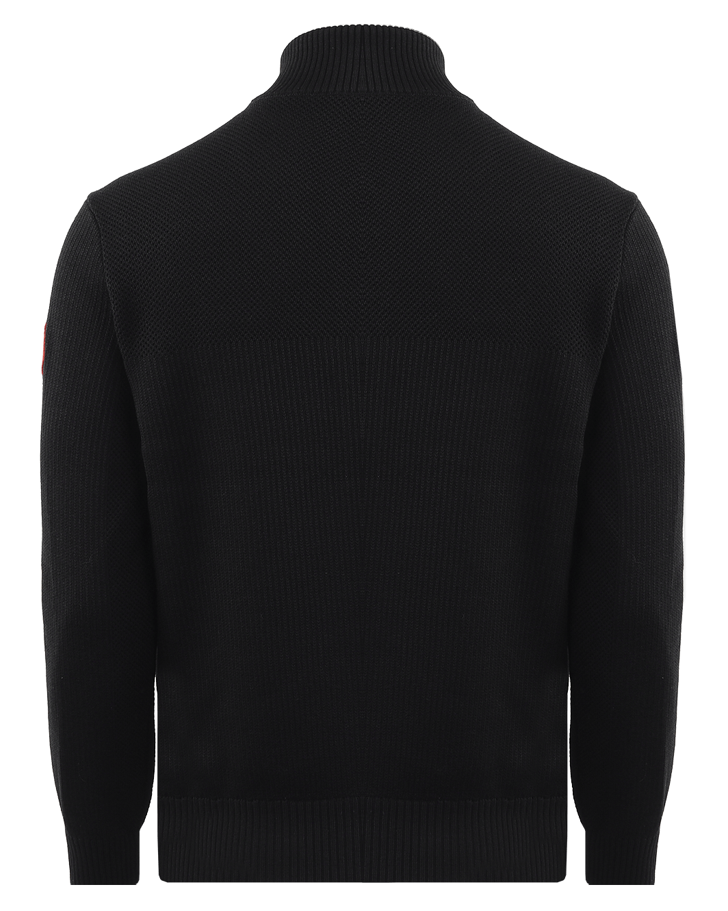 Heren Hybridge Knit Jacket Zwart