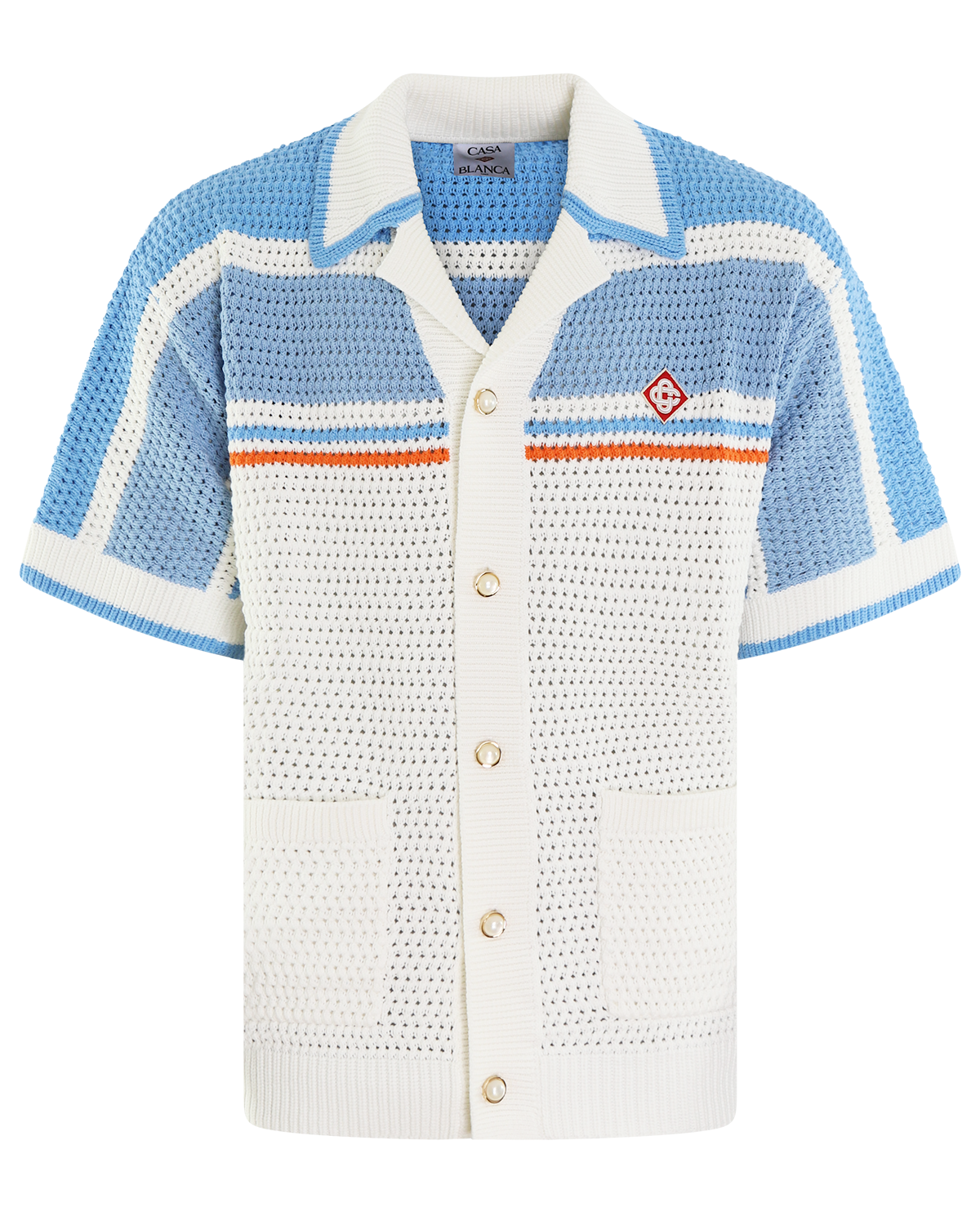 Heren Crochet Shirt