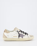 Golden Goose Damen Super-Star Sneaker Weiß/Glitter