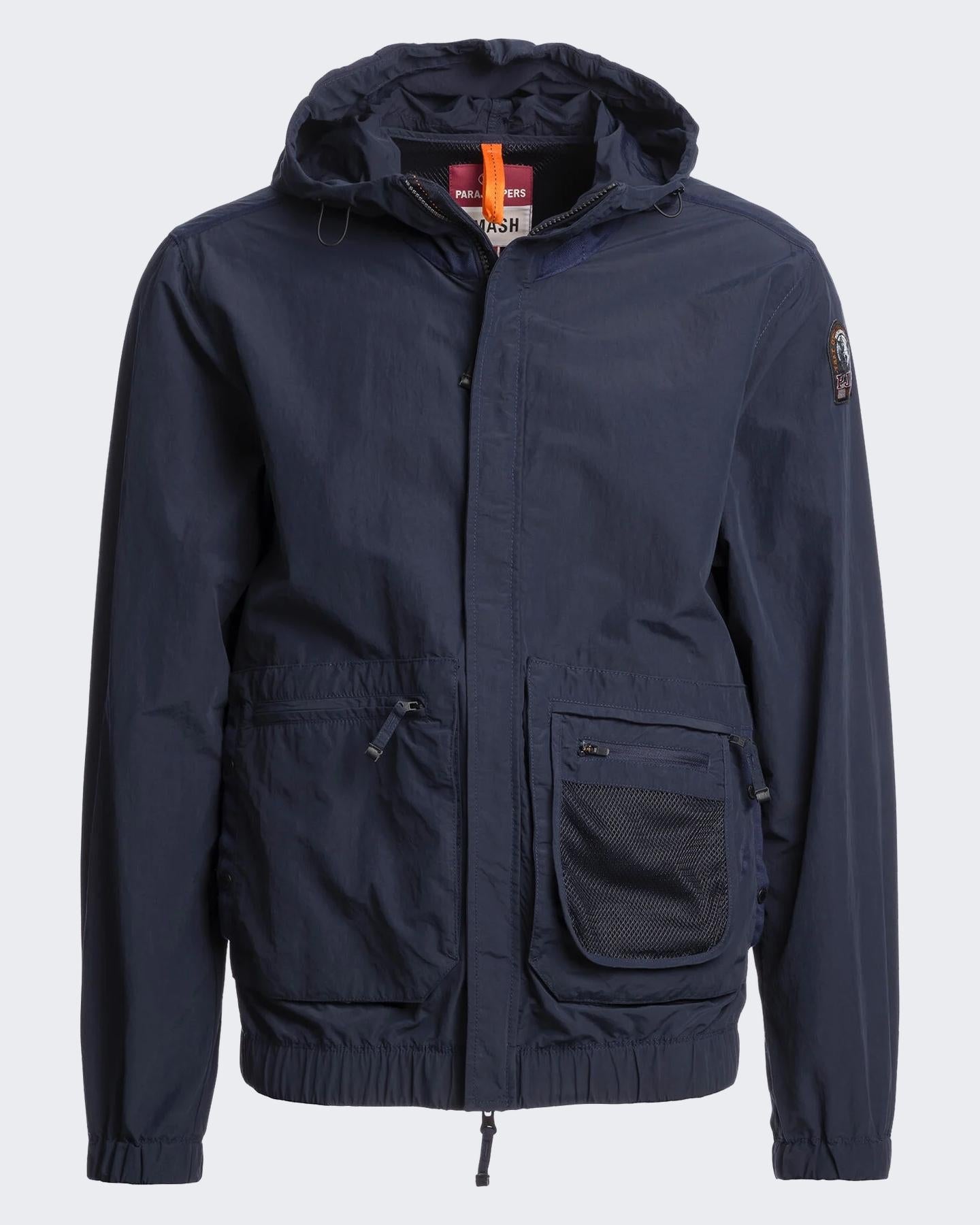 Heren Rube Hooded Jacket Blauw