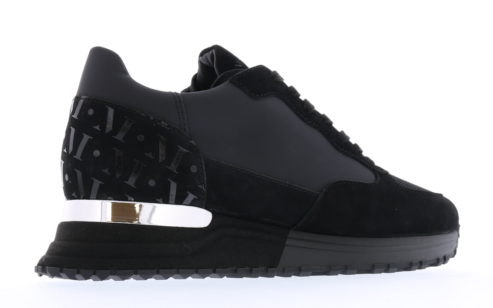Mallet Footwear Heren Popham Black Pernament