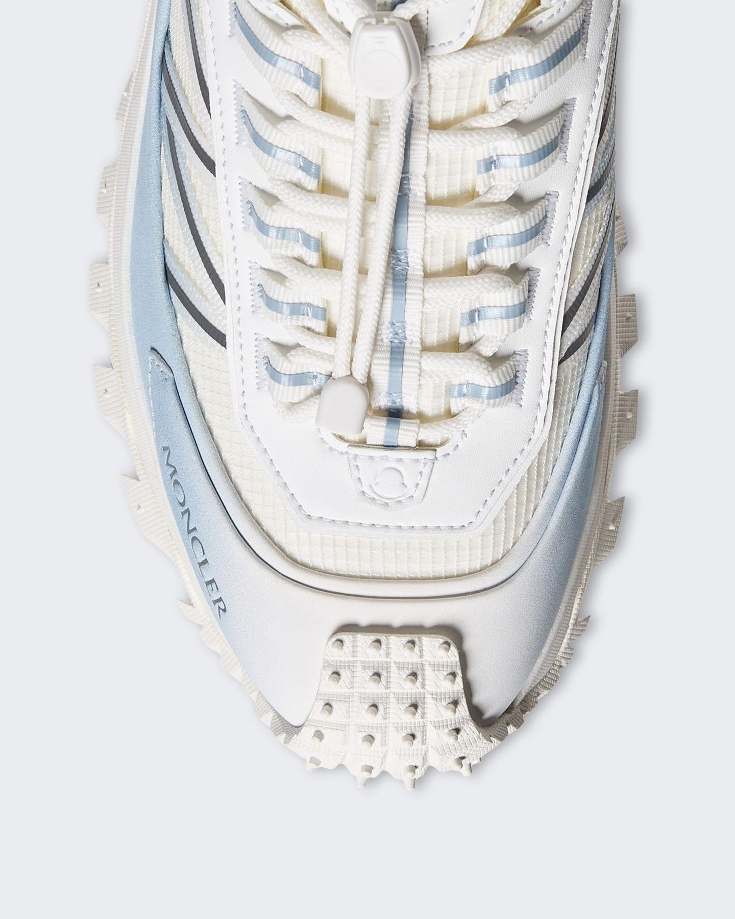 Moncler Heren Trailgrip Sneaker Wit/Blauw