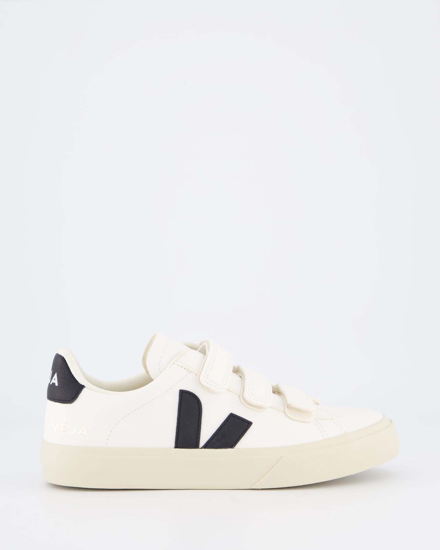 Dames Recife Sneaker Leer Wit/Zwart