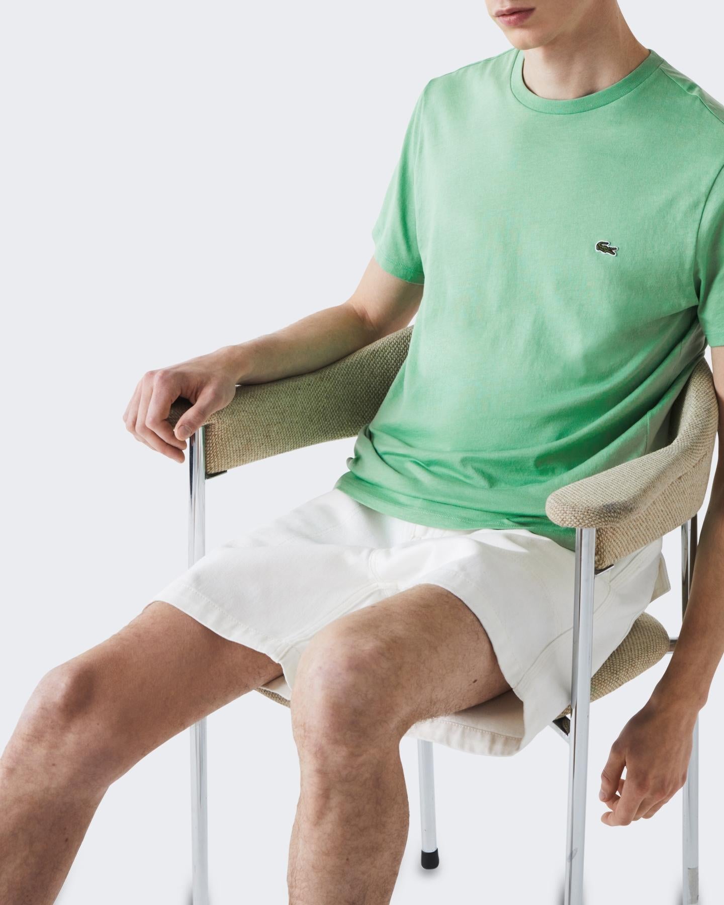 Heren Katoenen Pima T-shirt