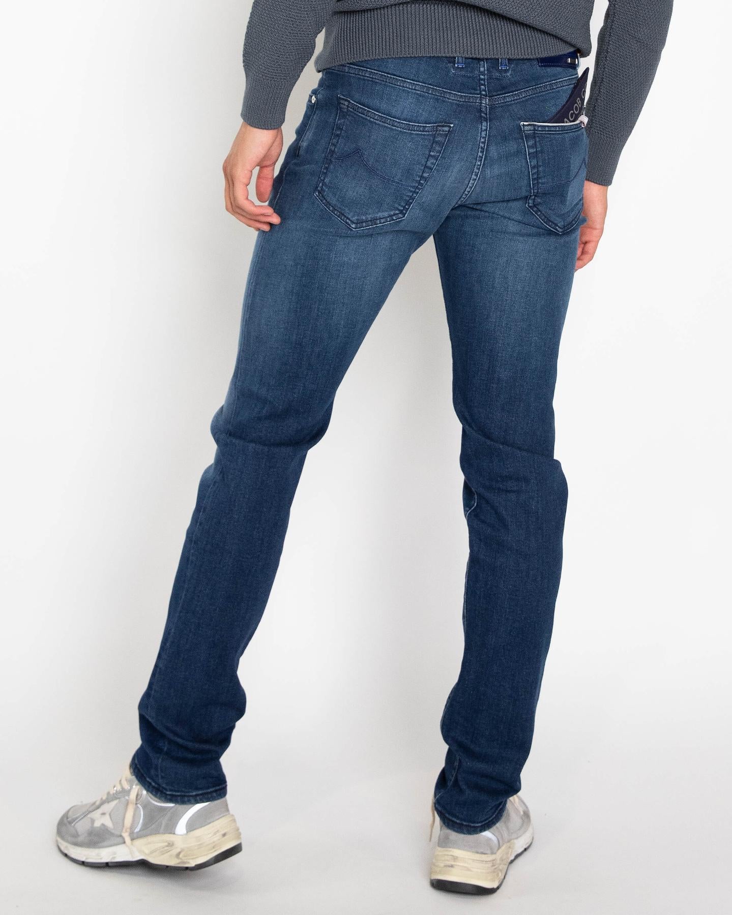 Heren Nick LTD Jeans Blauw