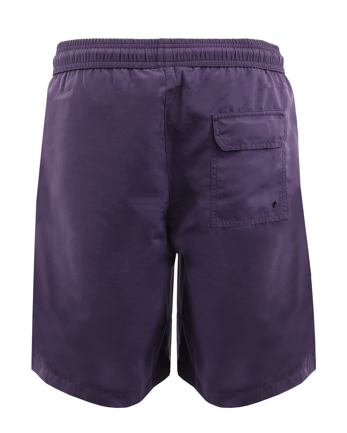 Heren Logo Nylon Swimshorts Paars