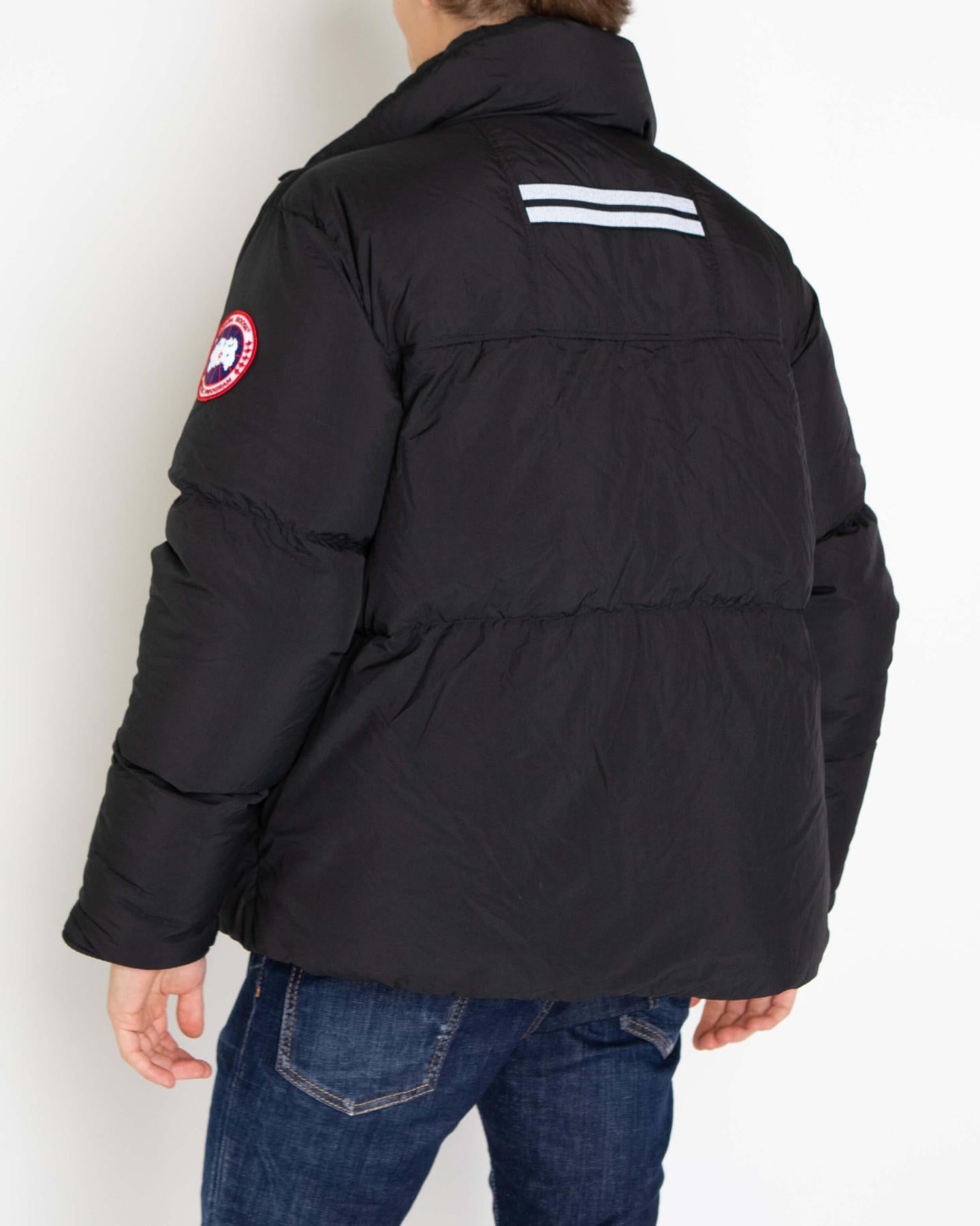 Heren Lawrence Puffer Jacket Zwart