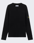 Herren-Logo-Patch, gestrickt, Schwarz — huidige kleur