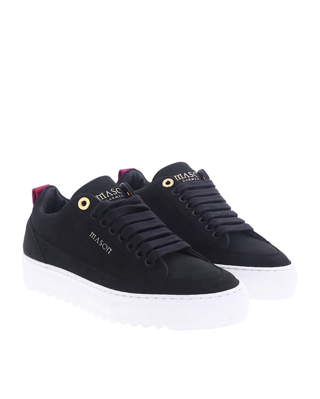 Mason Garments Dames Tia Nubuck Zwart Eleganza