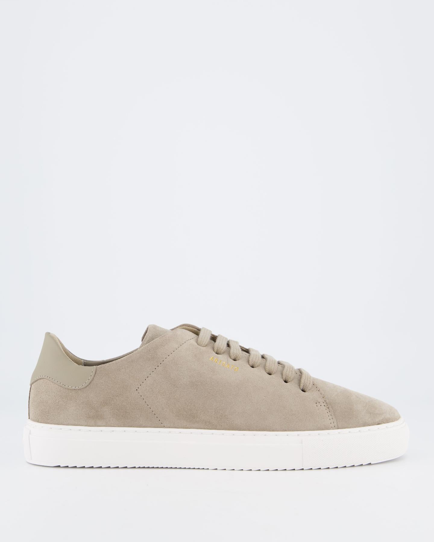 Axel Arigato Heren Clean 90 Suede Sneaker Beige - Main Image