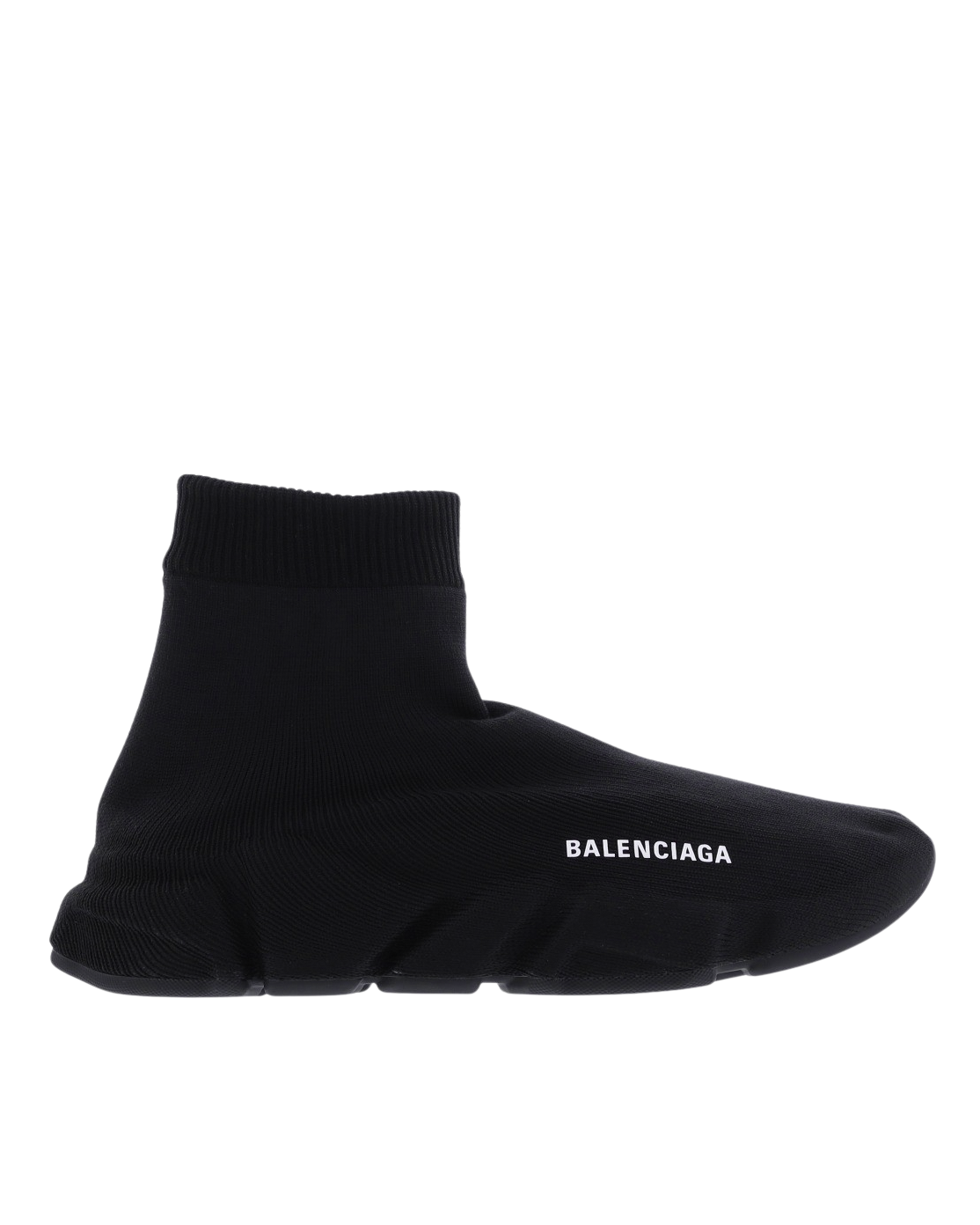 Heren Speed Alloverknit Zwart