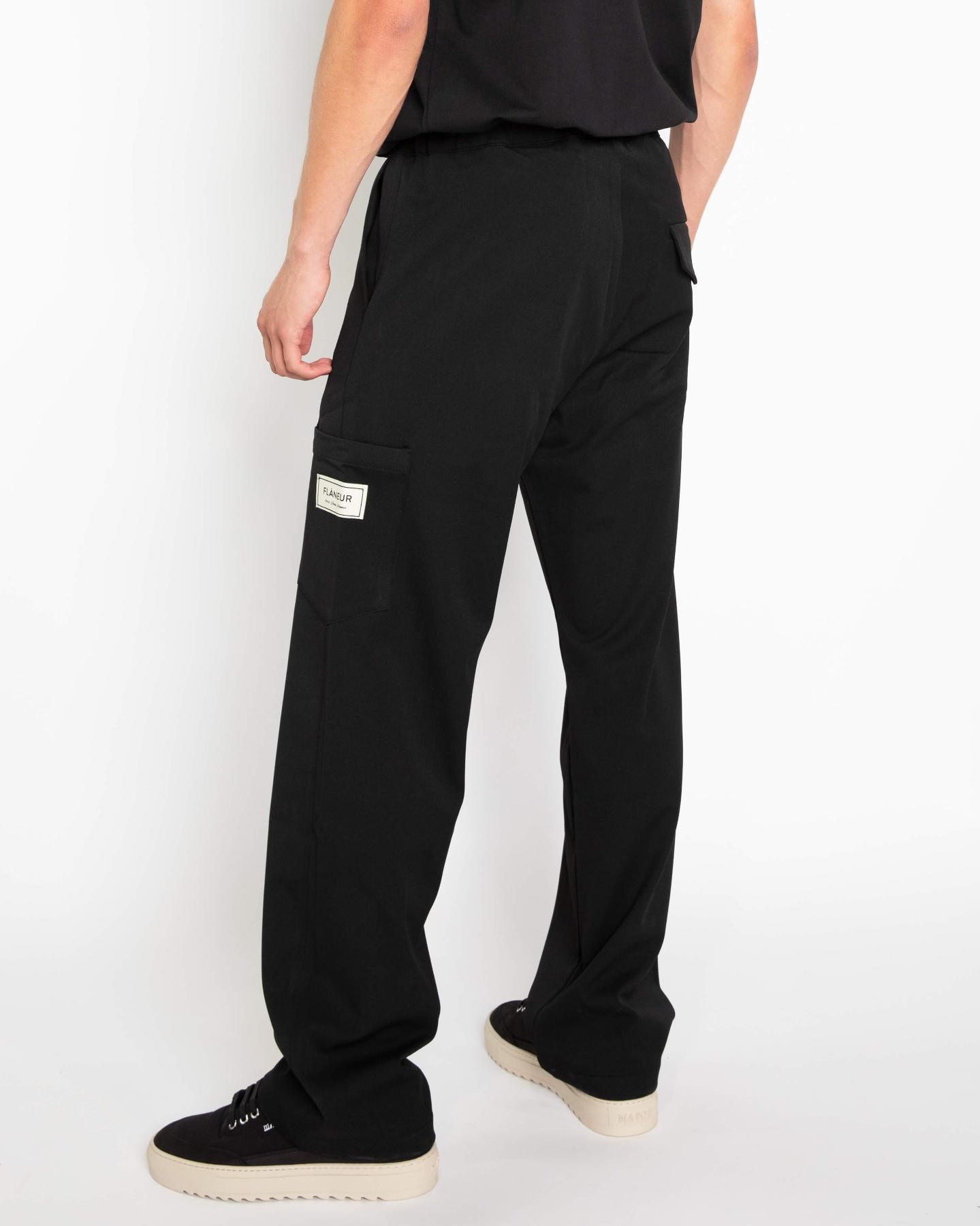 Heren Atelier Trousers Zwart
