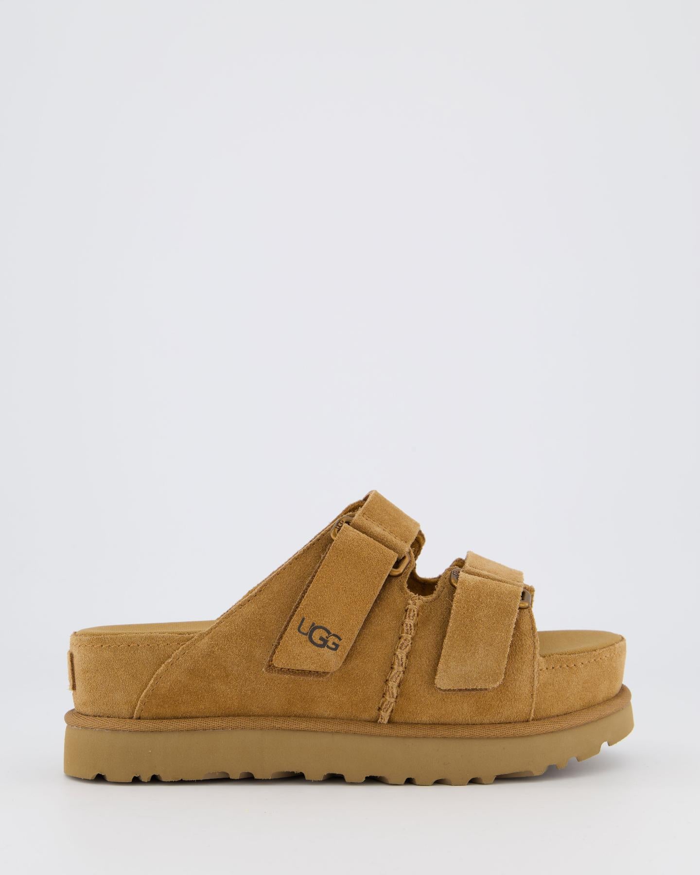 Dames Goldenstar Hi Slide Chestnut