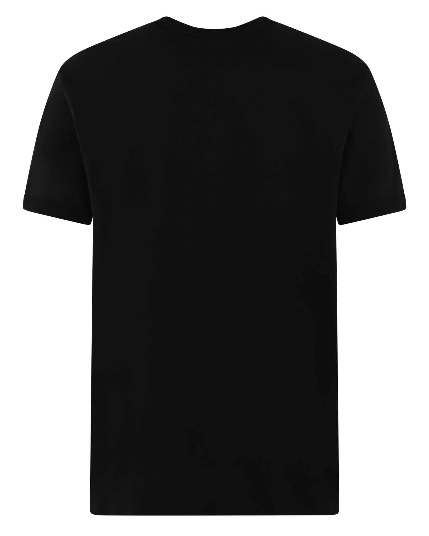 Heren Embroided T-Shirt Zwart