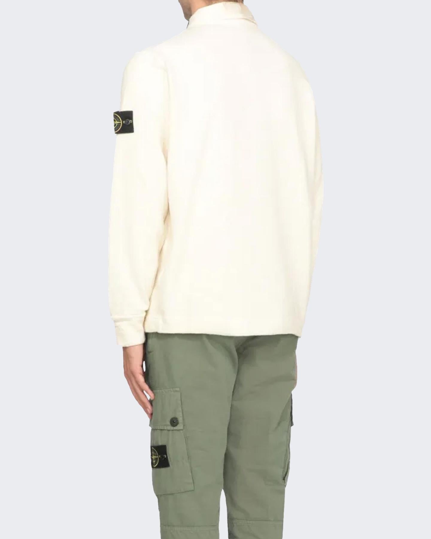 Heren Vanishe Polo Sweater Wit