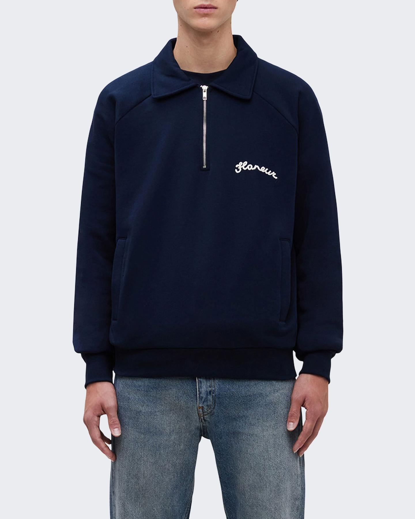 Heren Signature Raglan Half Zip