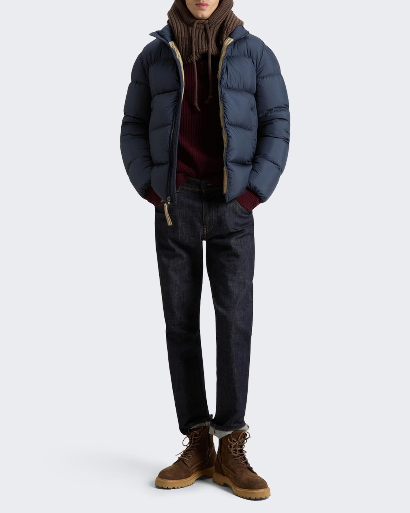 Heren Cloud Eagle Jacket Blauw