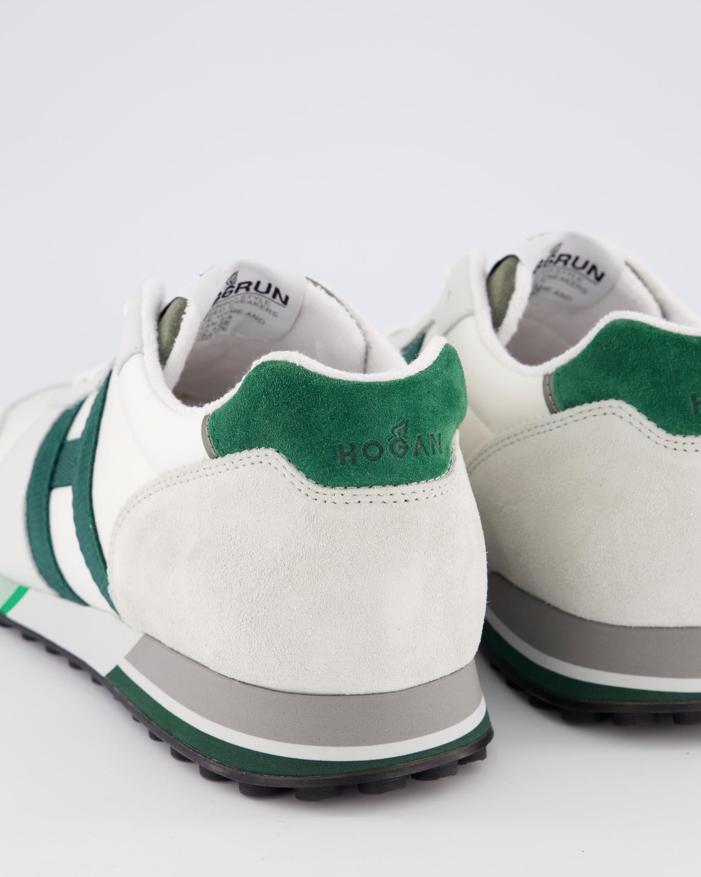 Heren H383 Sneaker Wit/Groen