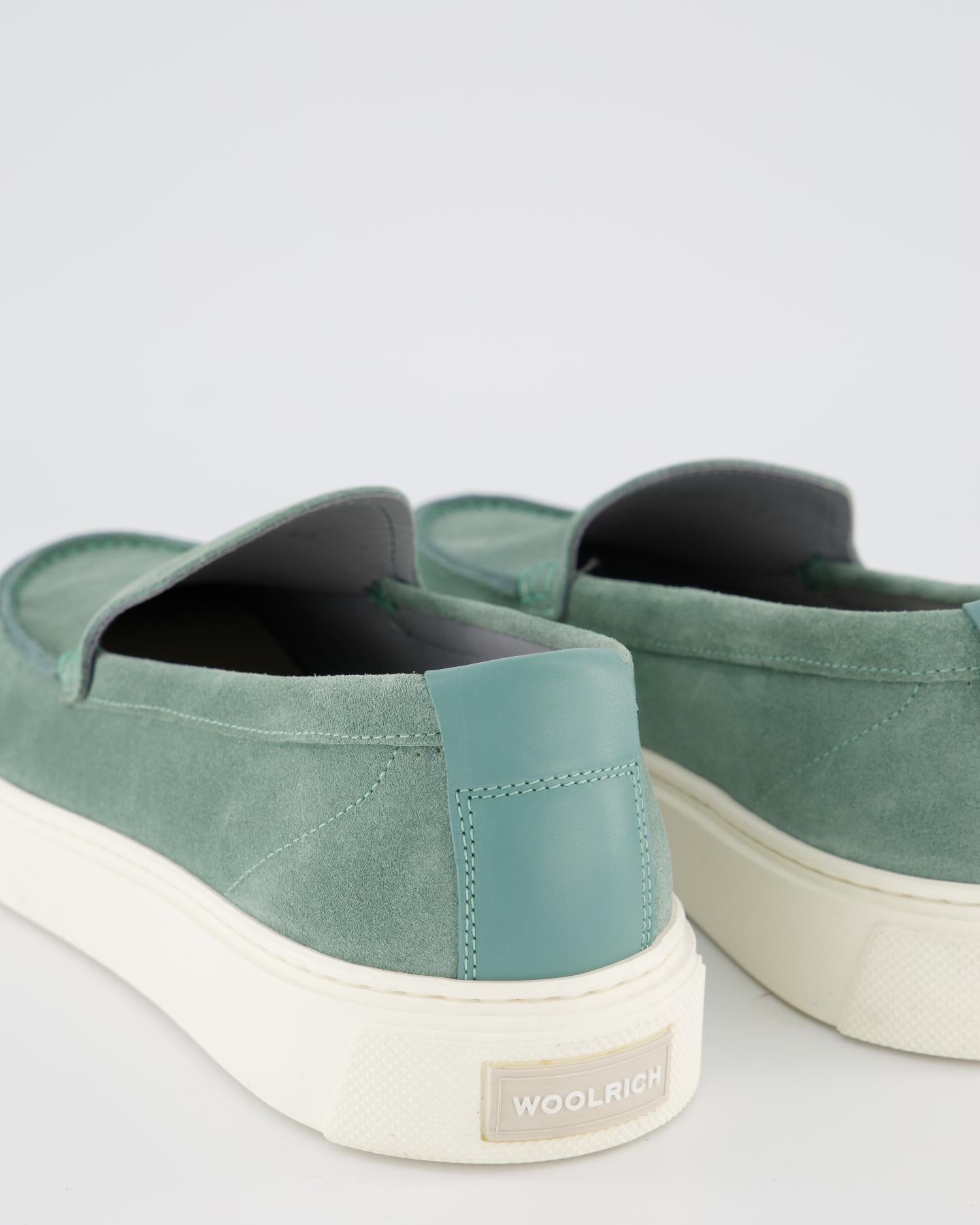 Heren Boat Slip On Loafer Groen