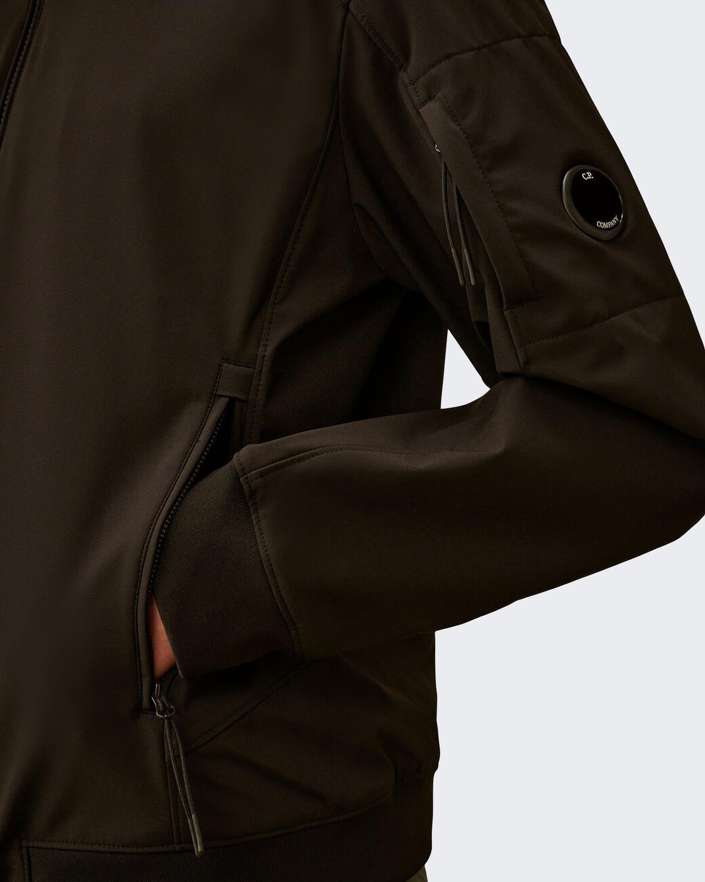 Heren Shell_R Hooded Jacket Zwart