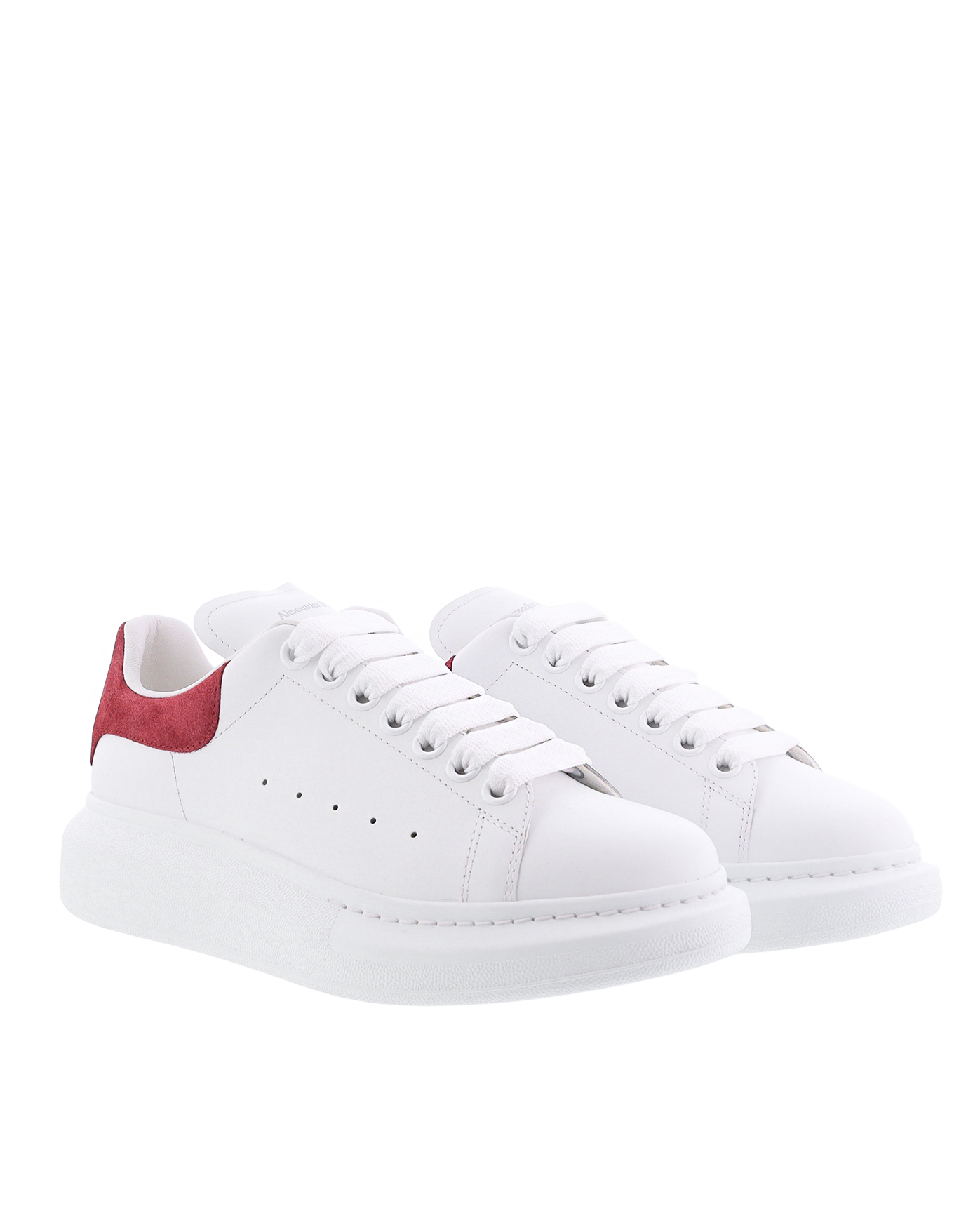 Dames Oversized Sneaker wit/kers