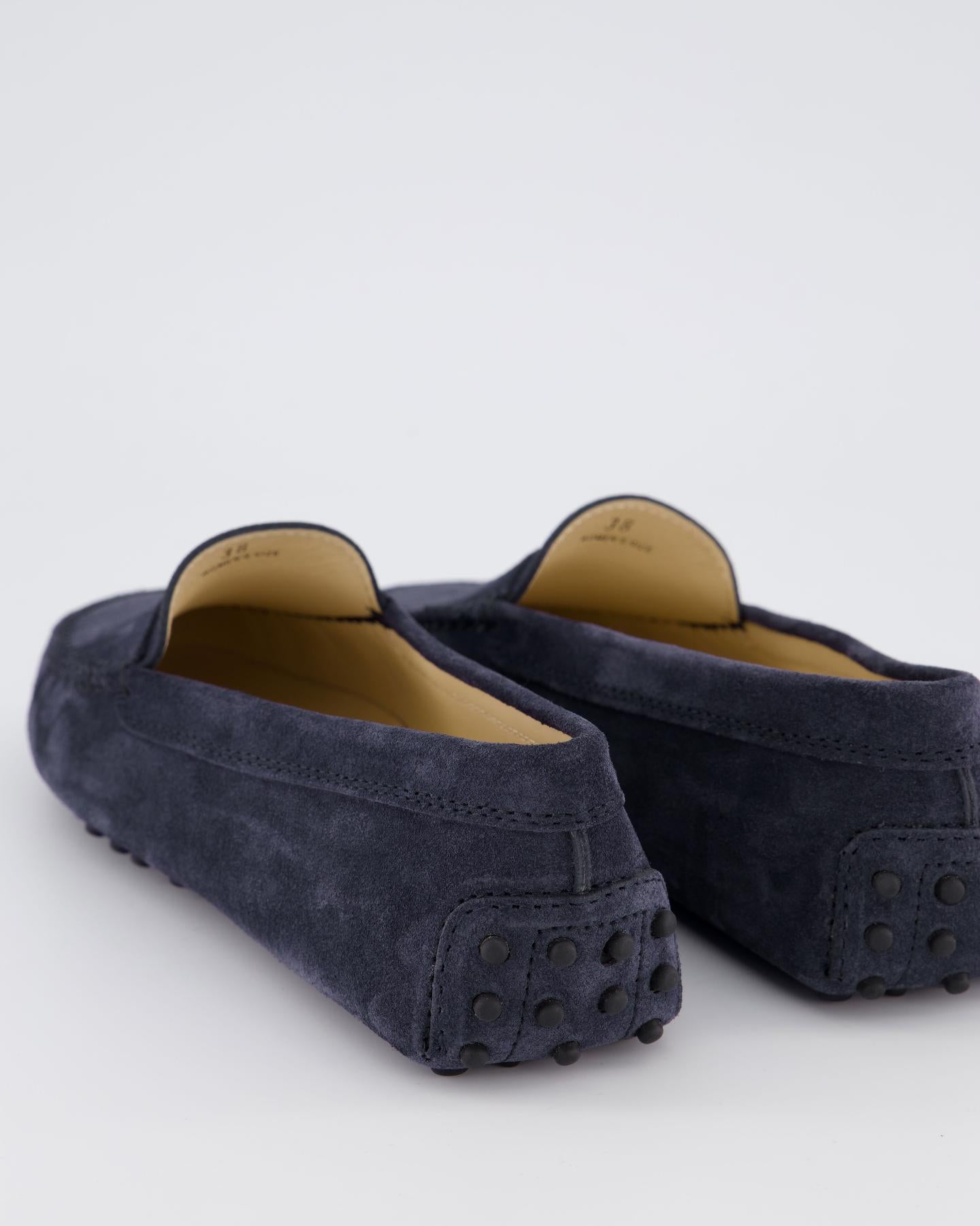 Dames Gommini Mocassin Blauw