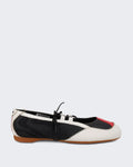 Diesel Dames D-Mile Ballerina Zwart loafers — huidige kleur