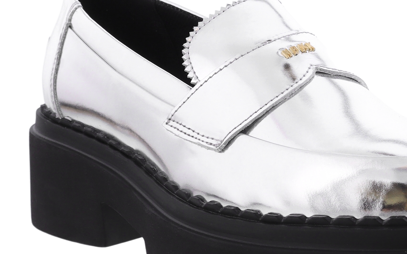 Dames Frankie Loader Loafer Zilver