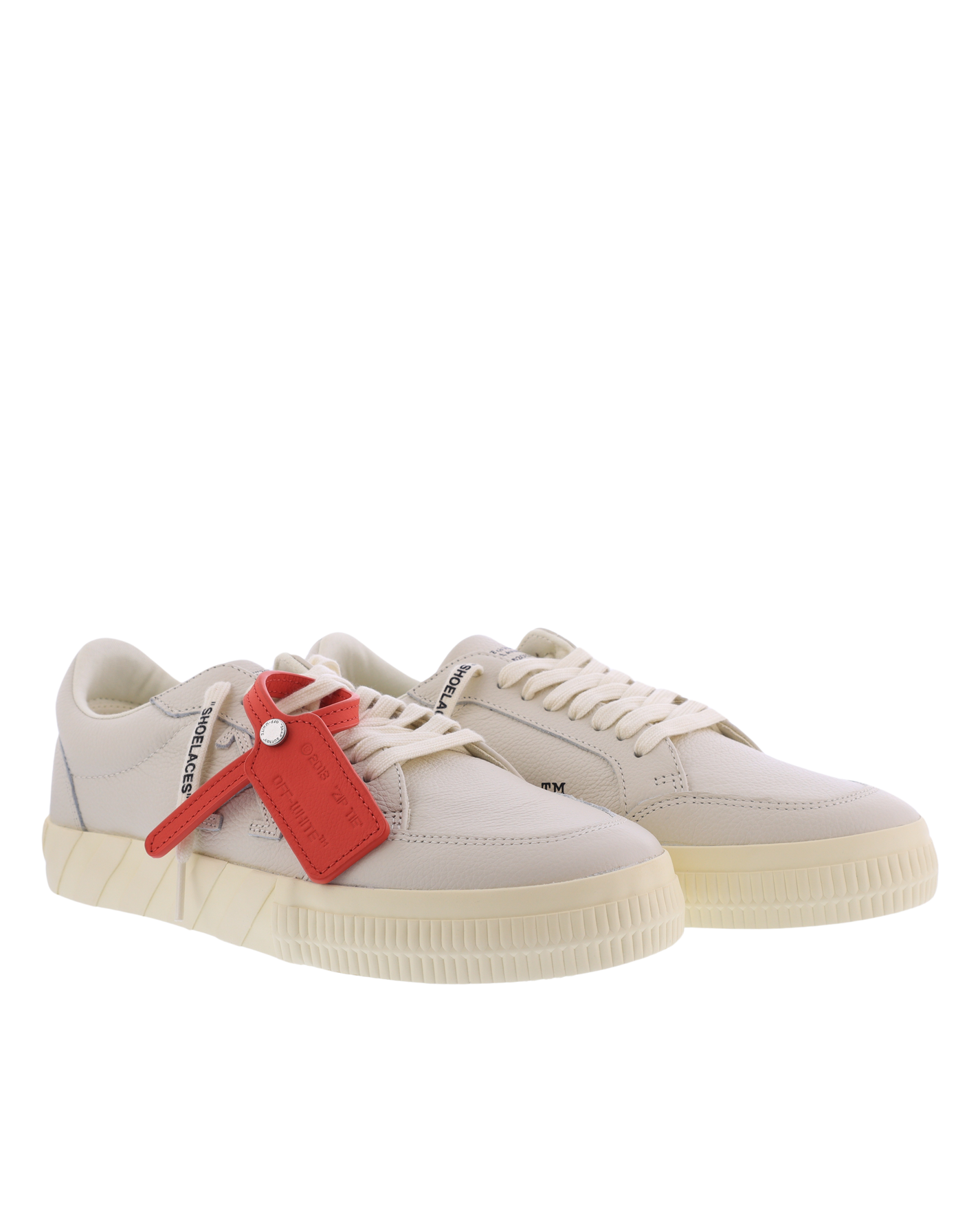 Heren Low Vulcanized Sneaker Beige