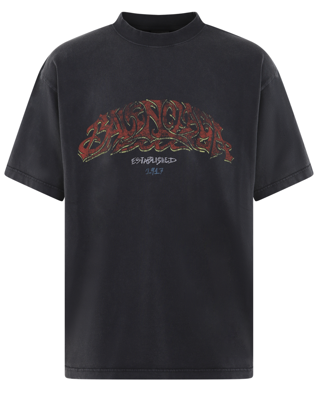 Heren Medium Fit T-Shirt Zwart