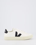 Damen Campo Sneaker Leder Weiß/Schwarz — huidige kleur