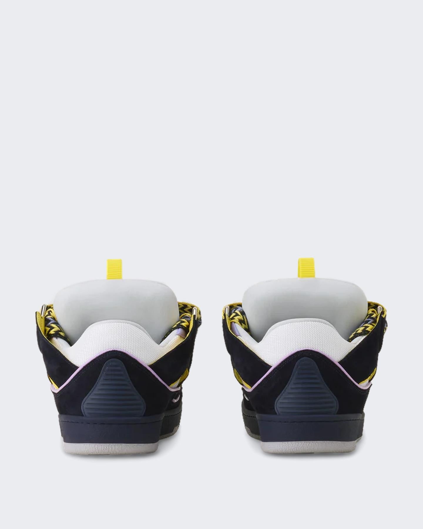 Heren Curb Sneakers Bicolor