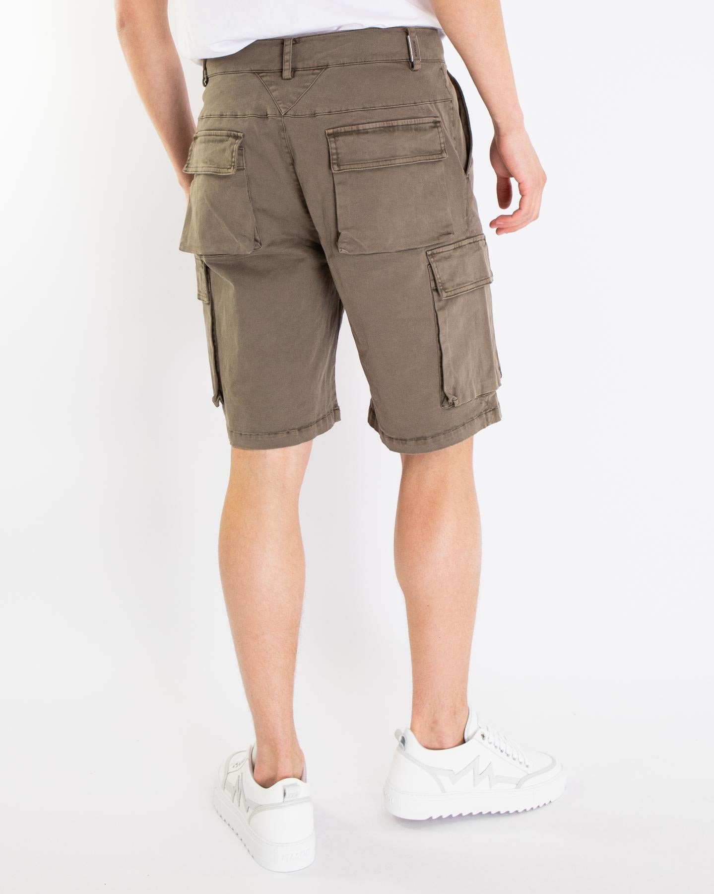 Heren Washed Cargo Short