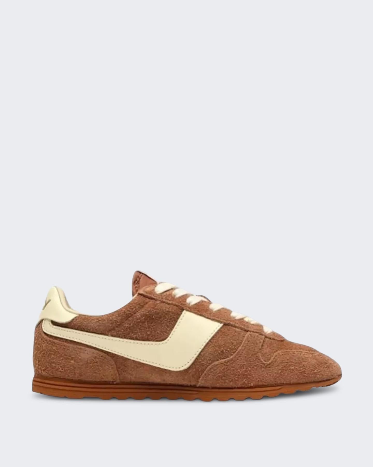 Dames Windspin Sneaker Bruin