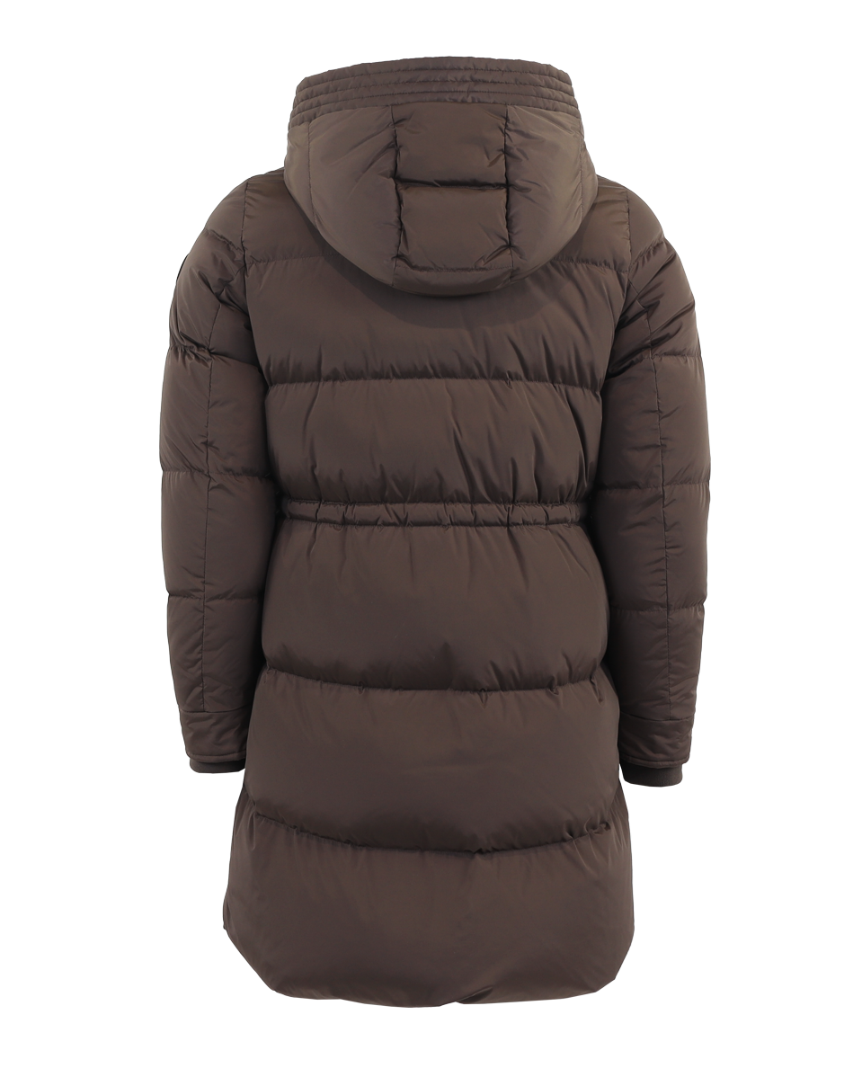 Dames Alsea Puffy Parka Bruin