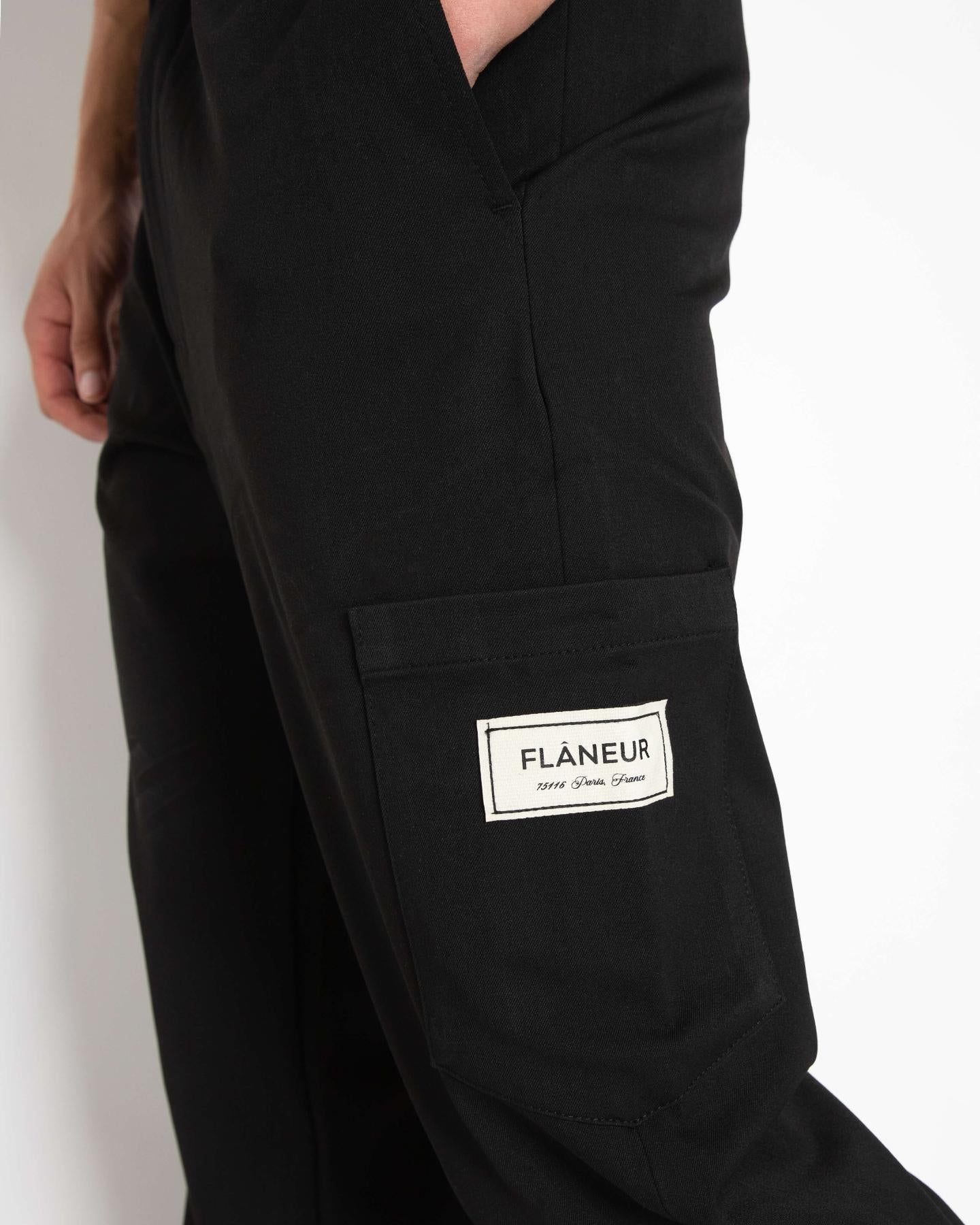 Heren Atelier Trousers Zwart
