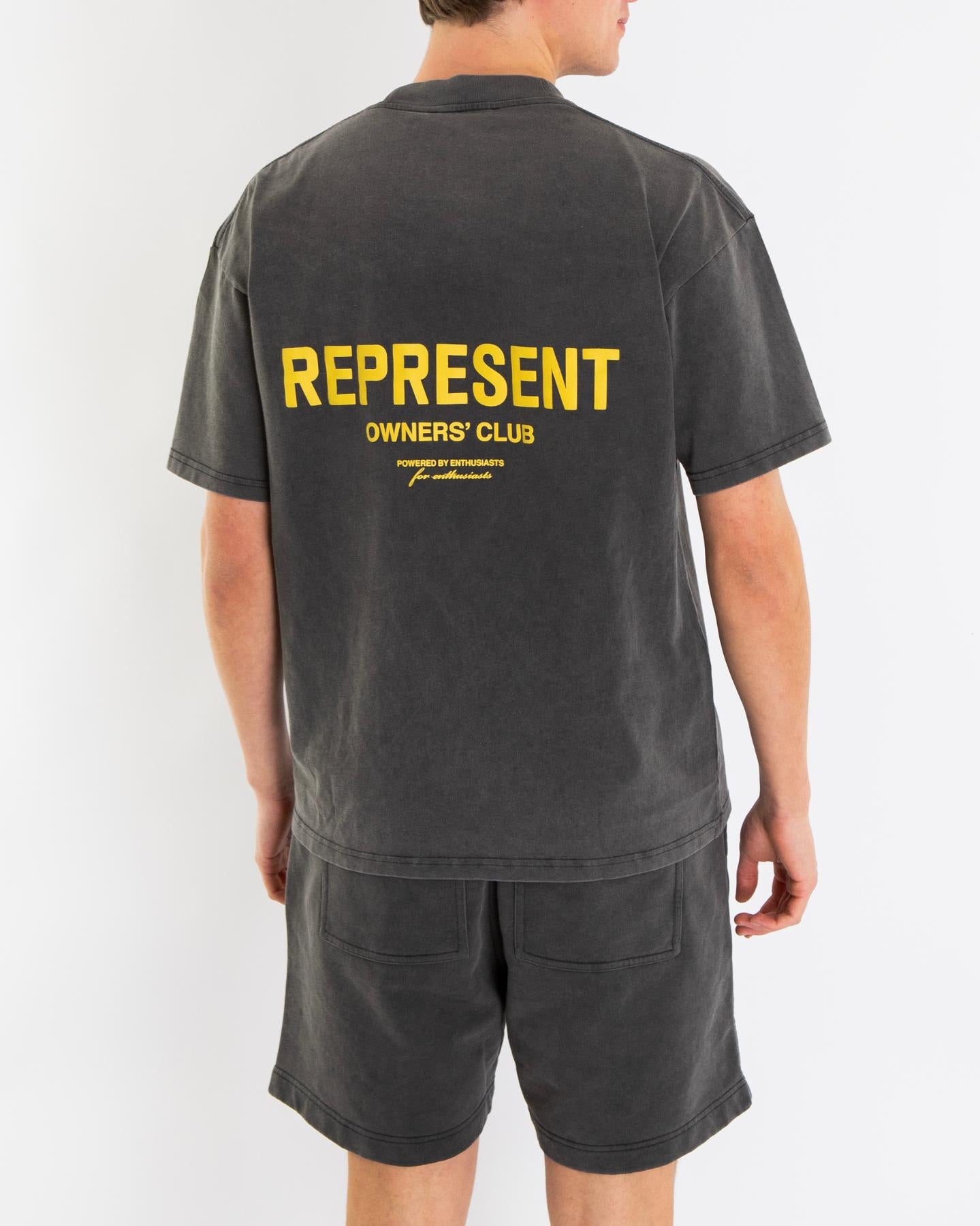 Heren Owners Club T-Shirt Grijs