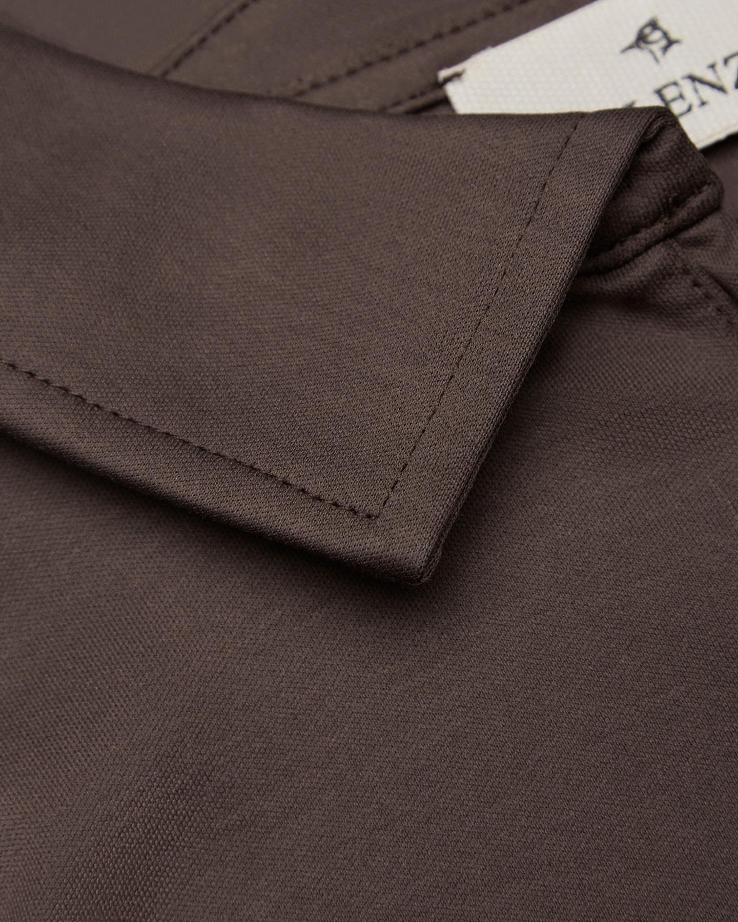 Heren Supima Polo Zip Collar L/S